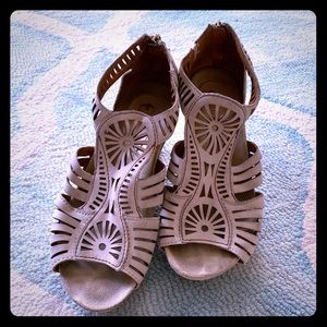 Earthies Carmona Arch Support Wedge Sandals